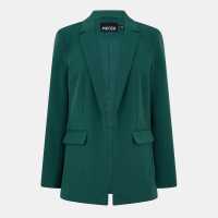 Pieces Wool Blazer Трекинг Зелено 