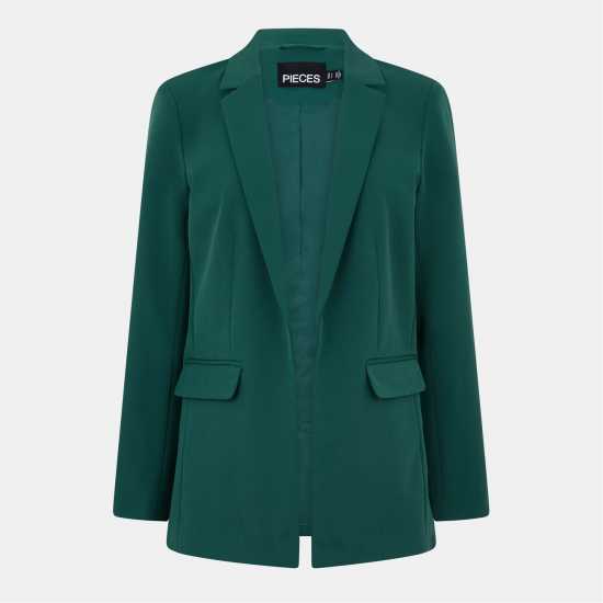 Pieces Wool Blazer Трекинг Зелено Pieces Wool Blazer Трекинг Зелено