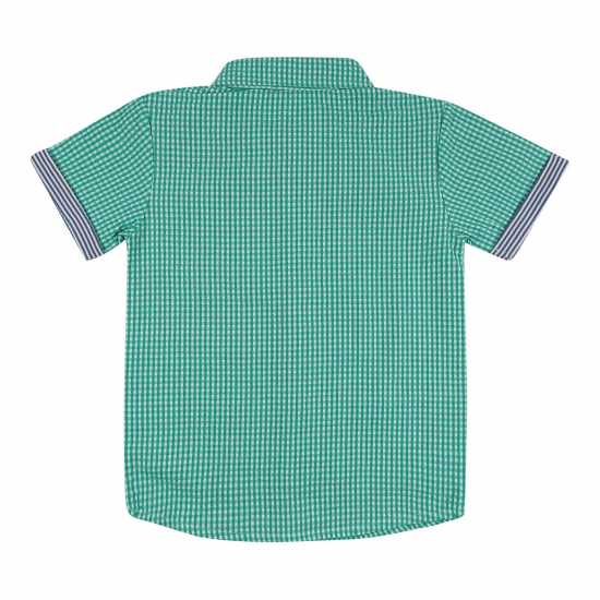 Lilly And Sid Gingham Short-Sleeve Shirt Lilly And Sid Gingham Short-Sleeve Shirt