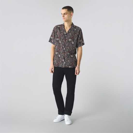 Мъжки ризи Pretty Green Мъжка Риза Feltham Paisley Shirt Pretty Green Мъжка Риза Feltham Paisley Shirt Мъжки ризи