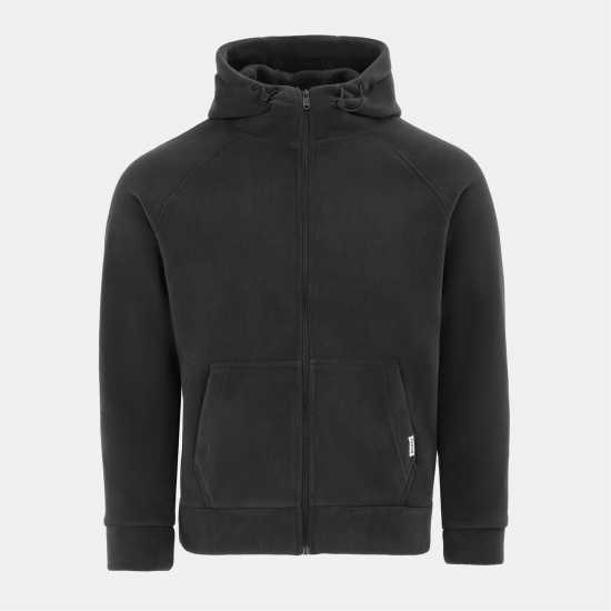 Firetrap Мъжко Яке Полар Micro Fleece Jacket Mens Grey Firetrap Мъжко Яке Полар Micro Fleece Jacket Mens Grey