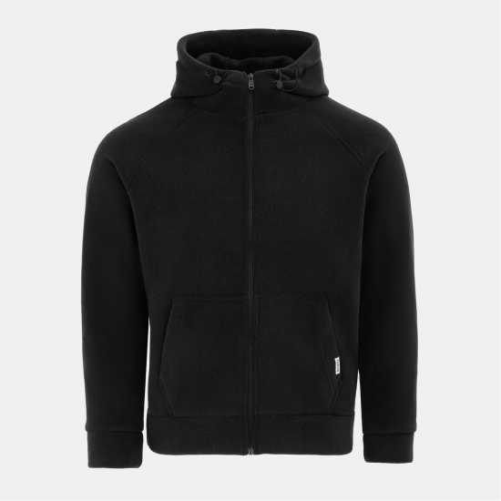 Firetrap Мъжко Яке Полар Micro Fleece Jacket Mens Black Firetrap Мъжко Яке Полар Micro Fleece Jacket Mens Black