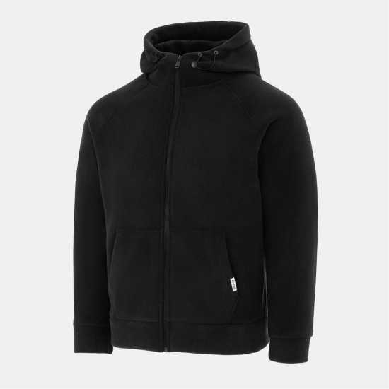 Firetrap Мъжко Яке Полар Micro Fleece Jacket Mens Black Firetrap Мъжко Яке Полар Micro Fleece Jacket Mens Black