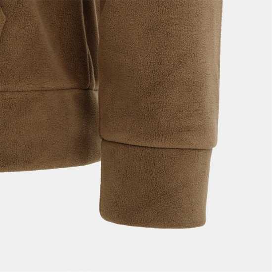 Firetrap Мъжко Яке Полар Micro Fleece Jacket Mens Dark Khaki Firetrap Мъжко Яке Полар Micro Fleece Jacket Mens Dark Khaki