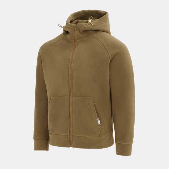 Firetrap Мъжко Яке Полар Micro Fleece Jacket Mens Khaki Firetrap Мъжко Яке Полар Micro Fleece Jacket Mens Khaki