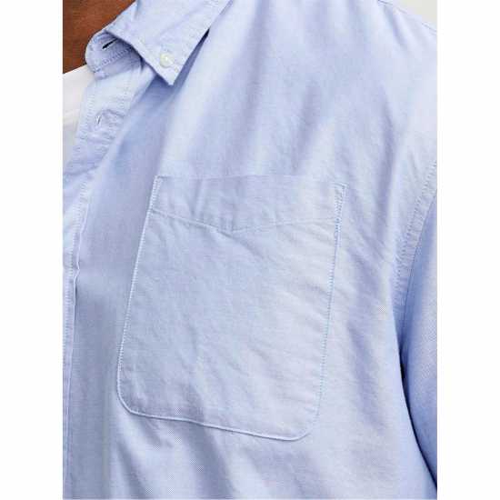 Jack And Jones Jack + Oxford Shrt L Sn63 Cashmere Blue 