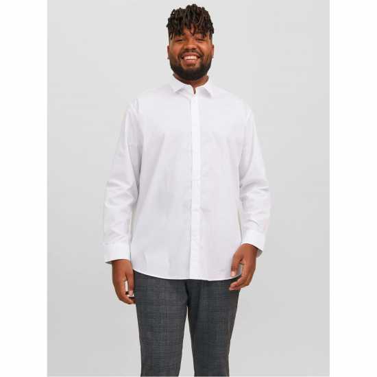Jack And Jones Jack + Joe Shrt Ls P Sn63 White 