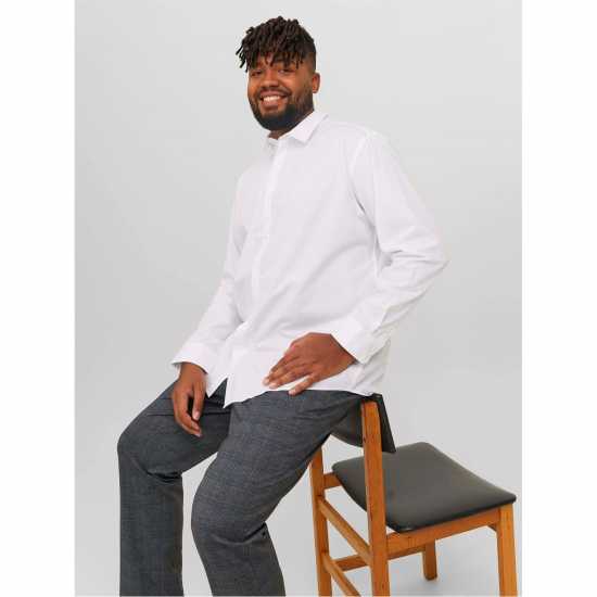Jack And Jones Jack + Joe Shrt Ls P Sn63 White 