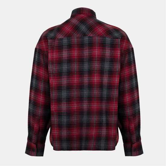 Фланелена Риза Good For Nothing Ombre Check Flannel Shirt Red  