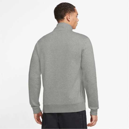 Nike Half Zip Sweater Grey/White - Мъжки полар