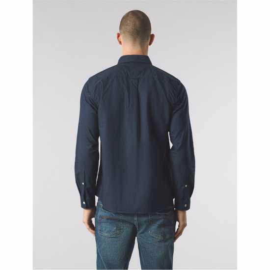 Pretty Green Pg House Pais Oxf Ls Sn61 Navy Pretty Green Pg House Pais Oxf Ls Sn61 Navy