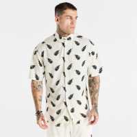 Мъжка Тениска Siksilk Print Shirt Mens  Мъжки ризи