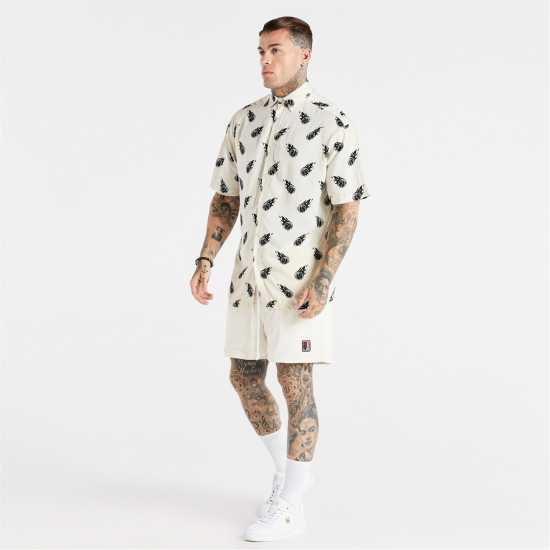 Мъжки ризи Мъжка Тениска Siksilk Print Shirt Mens Мъжка Тениска Siksilk Print Shirt Mens Мъжки ризи