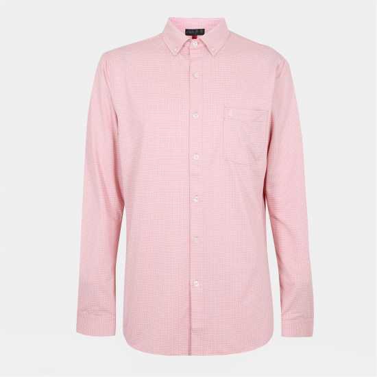 Musto Effortless Long-Sleeve Dress Shirt Розово 