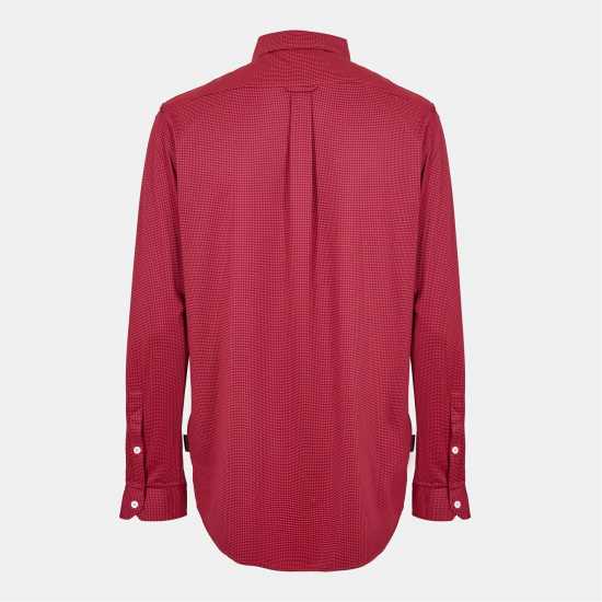 Musto Effortless Long-Sleeve Dress Shirt Червено Musto Effortless Long-Sleeve Dress Shirt Червено