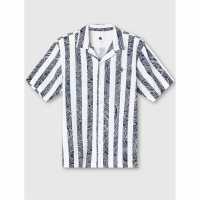 Pretty Green Pg Marshall Pais Shr Sn53 Морска синьо Мъжки ризи