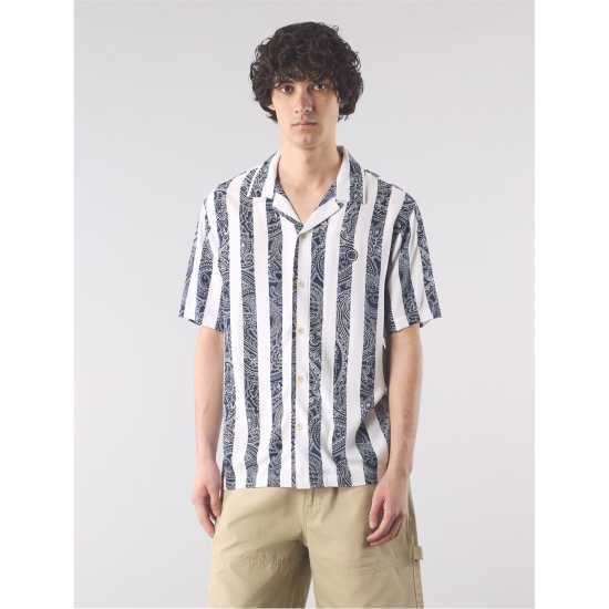 Мъжки ризи Pretty Green Pg Marshall Pais Shr Sn53 Морска синьо Pretty Green Pg Marshall Pais Shr Sn53 Морска синьо Мъжки ризи