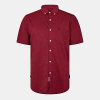Мъжка Риза Musto Effortless Ss Shirt Mens Червено 