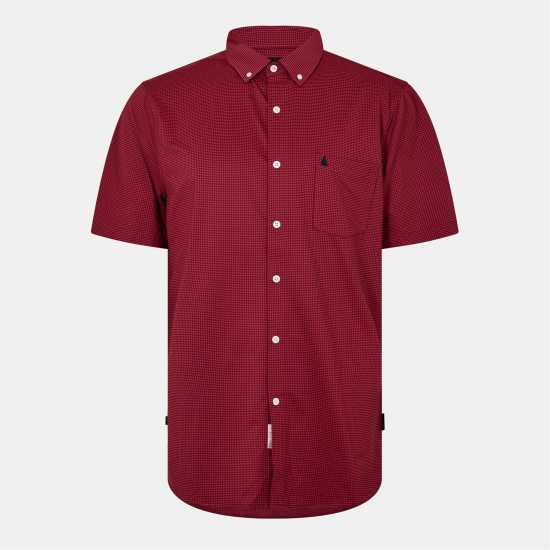 Мъжка Риза Musto Effortless Ss Shirt Mens Червено 