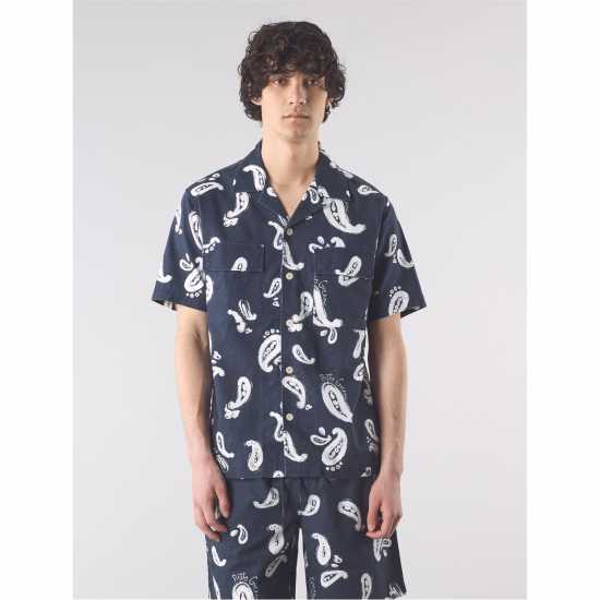 Мъжки ризи Pretty Green Pg Widnes Pais Shirt Sn53 Pretty Green Pg Widnes Pais Shirt Sn53 Мъжки ризи