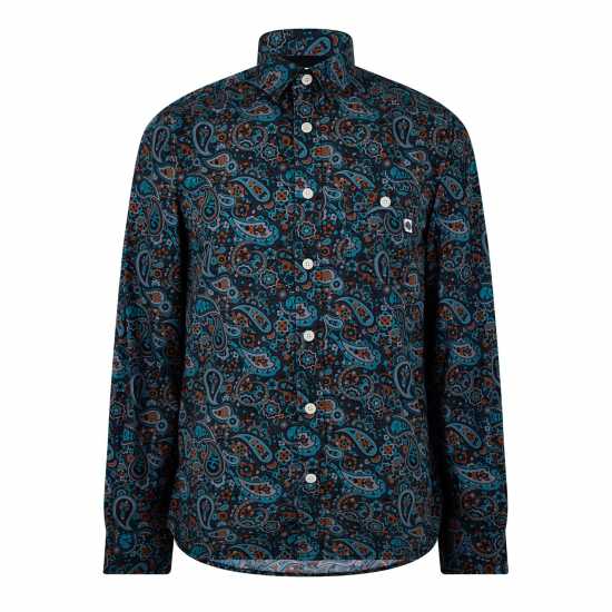 Pretty Green Pg Wonderwall Paisle Sn44  Мъжки ризи
