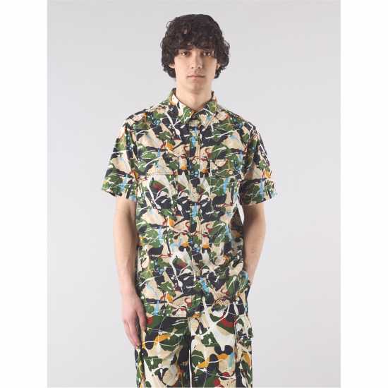 Pretty Green Pg Convergence Ss Sn53  Мъжки ризи