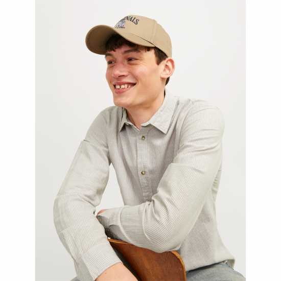 Jack And Jones Long Sleeve Linen Shirt Посуда Мъжки ризи