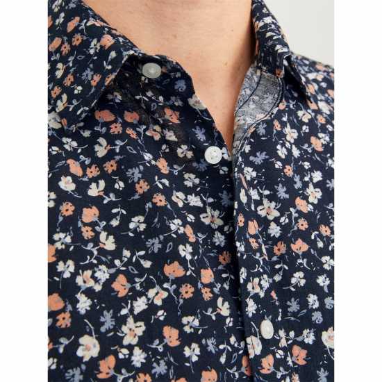 Мъжки ризи Мъжка Риза Къс Ръкав Jack And Jones Floral Print Short Sleeve Shirt Mens Мъжка Риза Къс Ръкав Jack And Jones Floral Print Short Sleeve Shirt Mens Мъжки ризи