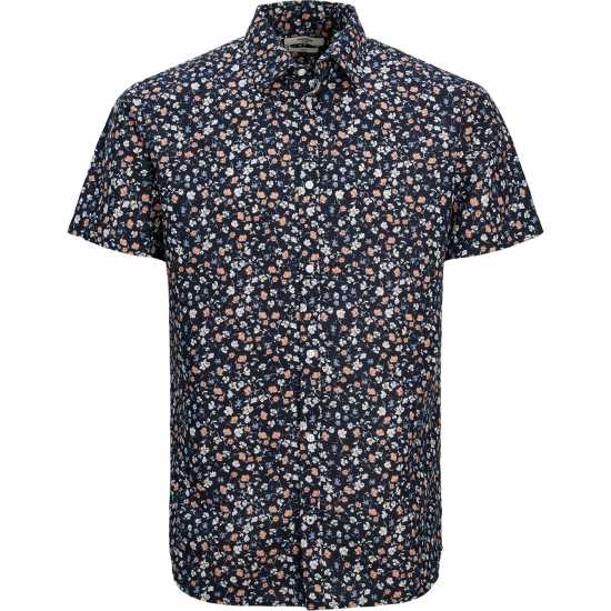 Мъжки ризи Мъжка Риза Къс Ръкав Jack And Jones Floral Print Short Sleeve Shirt Mens Мъжка Риза Къс Ръкав Jack And Jones Floral Print Short Sleeve Shirt Mens Мъжки ризи
