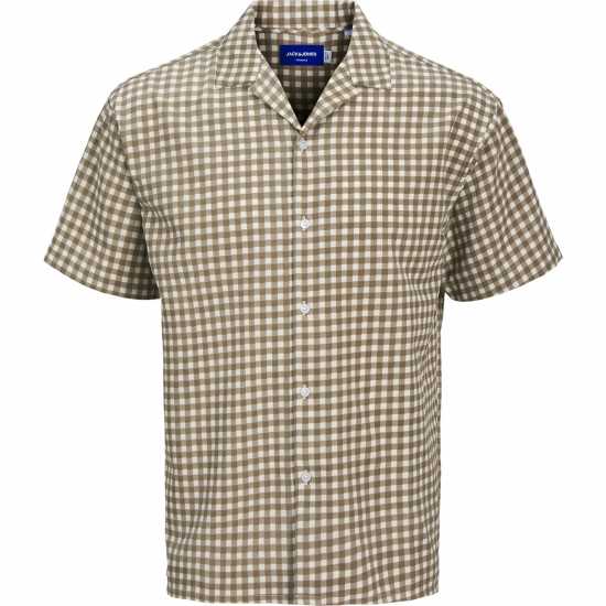 Карирана Мъжка Риза Jack And Jones Check Shirt Mens Облачен Танцьор Мъжки ризи