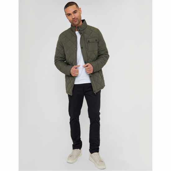 Threadbare Shir Grnrd Sn99 Хаки Мъжки ризи