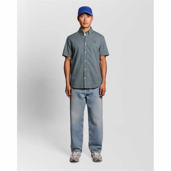 Lyle And Scott Lyle Fnchk Ss Shirt Sn63  