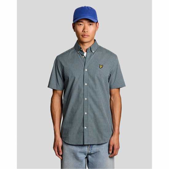 Lyle And Scott Lyle Fnchk Ss Shirt Sn63  