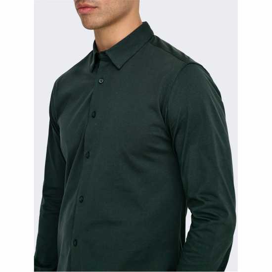 Only Shirt Sn99 Darkest Spruce Мъжки ризи
