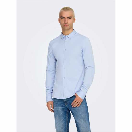 Мъжки ризи Only Shirt Sn99 Cashmere Blue Only Shirt Sn99 Cashmere Blue Мъжки ризи