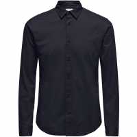 Only Shirt Sn99 Dark Navy Мъжки ризи