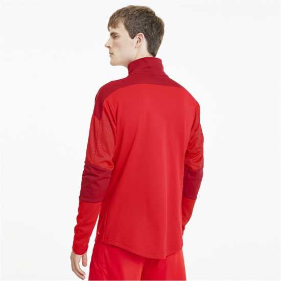 Puma Training Fleece Sn99 Червено/Чили Футболни тренировъчни горнища