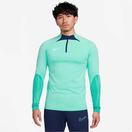 Nike Dri-Fit Strike Soccer Drill Top Mens Turquoise Мъжки ризи