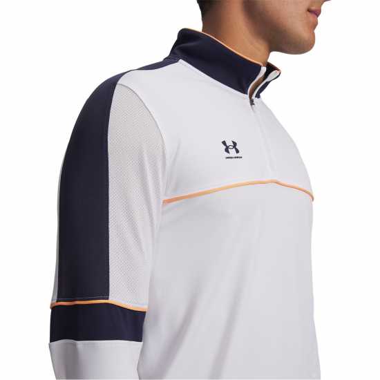 Under Armour Men's Challenger Tracksuit Top White/Navy Under Armour Men's Challenger Tracksuit Top White/Navy