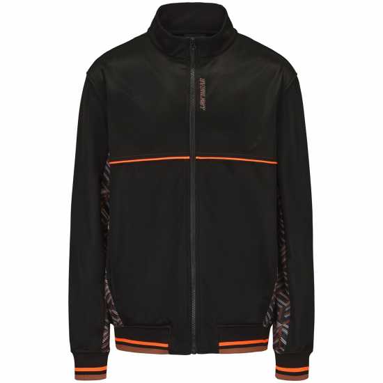 Мъжко Спортно Горнище Everlast Track Jacket Mens Черно Мъжки полар