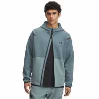 Under Armour Unstoppable Full-Zip Fleece Джаспърско синьо 