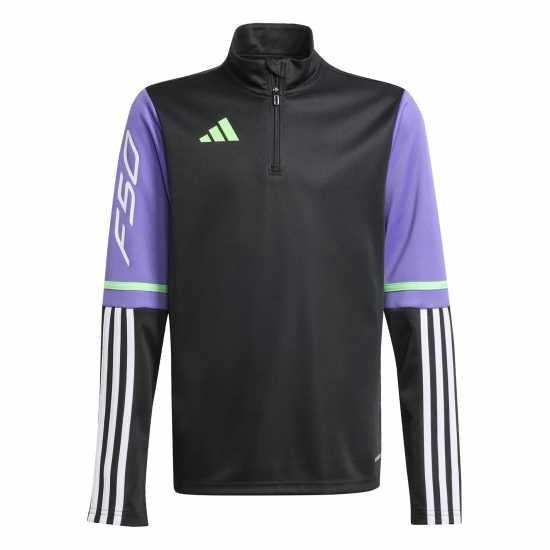 Adidas Детска Спортна Тениска F50 Training Top Juniors  Детски горнища с цип