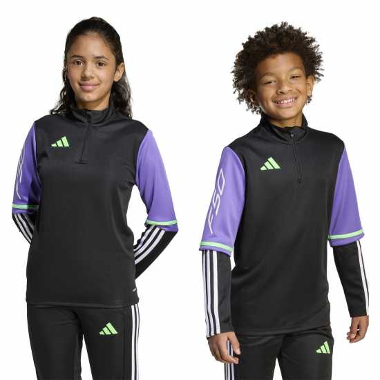 Adidas Детска Спортна Тениска F50 Training Top Juniors  Детски горнища с цип