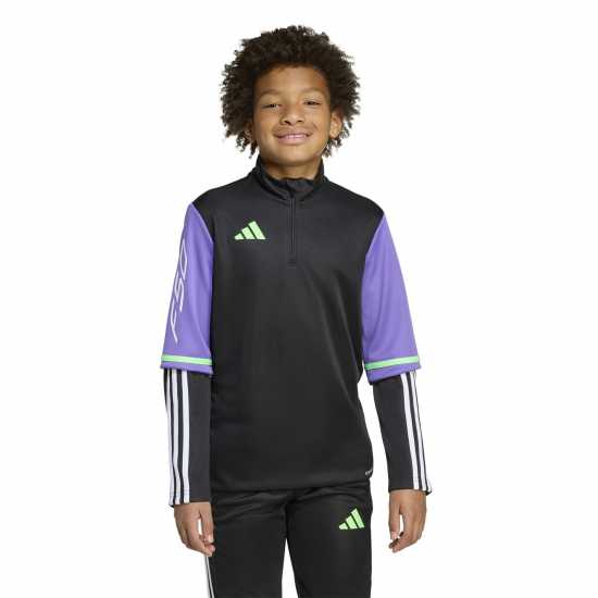 Adidas Детска Спортна Тениска F50 Training Top Juniors  Детски горнища с цип