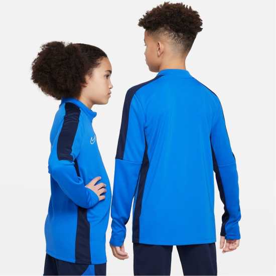 Детски горнища с цип Nike Детско Горнище За Тренировка Academy Drill Top Juniors Морско синьо/Бяло Nike Детско Горнище За Тренировка Academy Drill Top Juniors Морско синьо/Бяло Детски горнища с цип