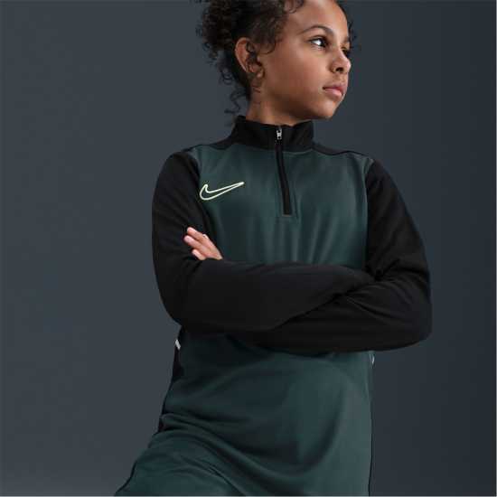 Nike Детско Горнище За Тренировка Academy Drill Top Juniors Черно/Лайм 