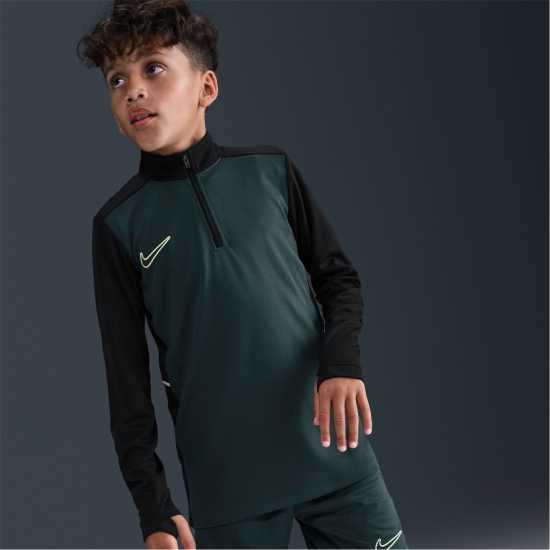 Nike Детско Горнище За Тренировка Academy Drill Top Juniors Черно/Лайм 