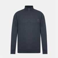 Firetrap Core 1/4Zip Sn54 Charcoal Marl 