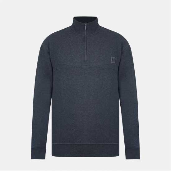 Firetrap Core 1/4Zip Sn54 Charcoal Marl 
