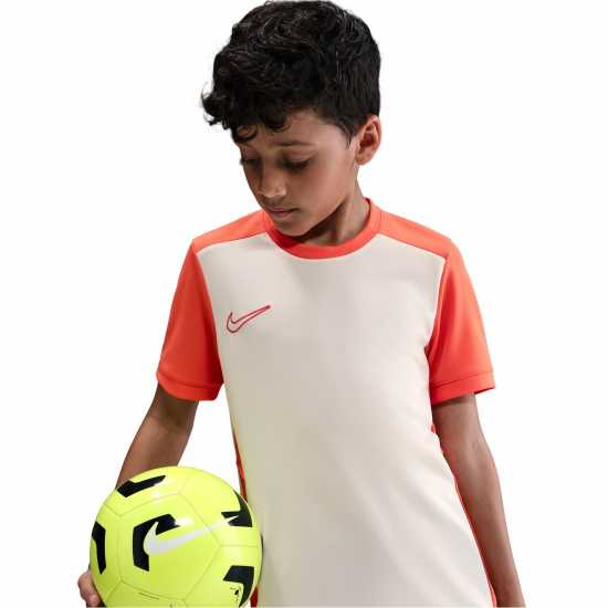 Nike Academy Top Juniors Beige/Orange Детски тениски и фланелки